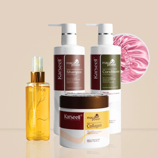 Kit Hair: Contra Danos e Frizz - Completo da Bela Vital