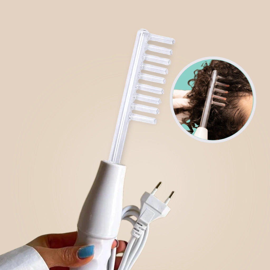 Escova de Alta frequencia profissional para tratamento de queda de cabelo