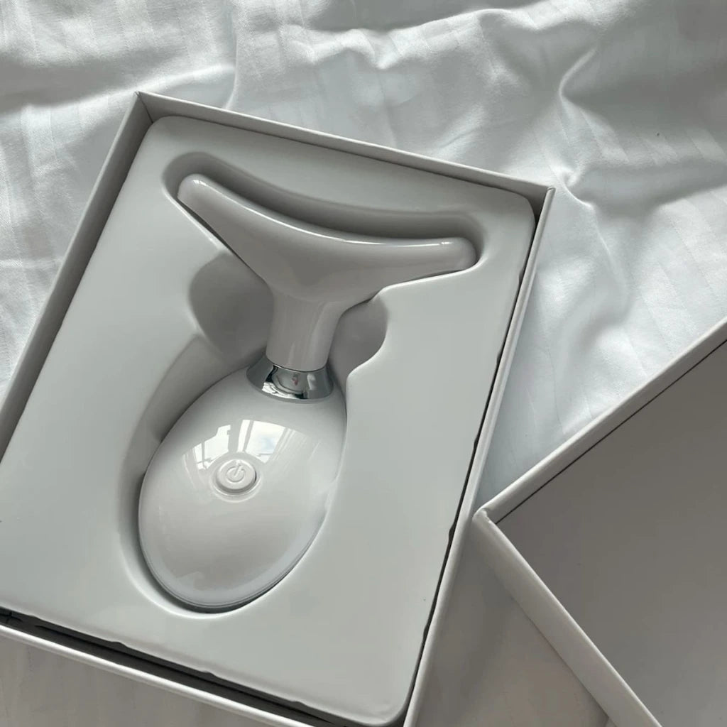 Massageador e Modelador de Rosto LED: Reduz Rugas e Papada