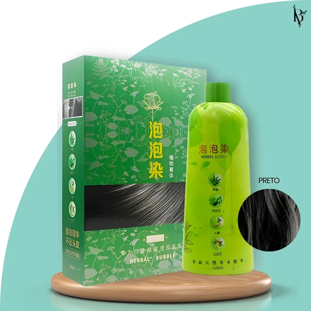 shampoo mágico cor preto