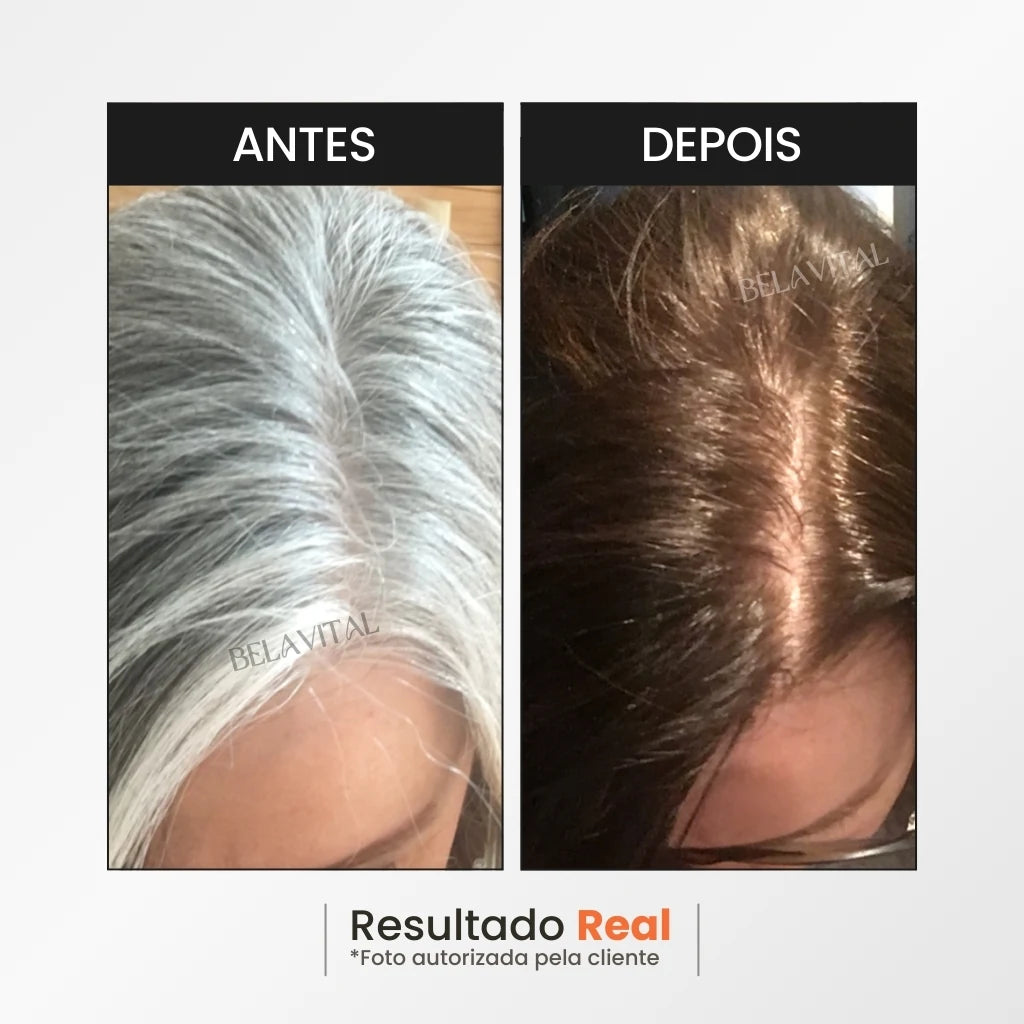 Shampoo Brimless Botânico 3 em 1: Cor Natural em Segundos