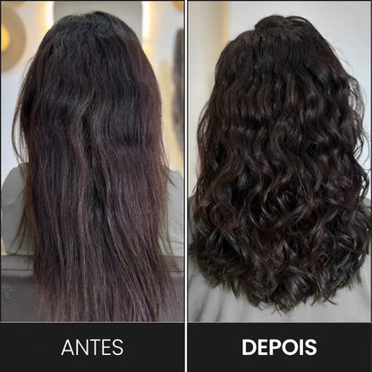 Resultado da desprogressiva em cabelo alisado por progressiva