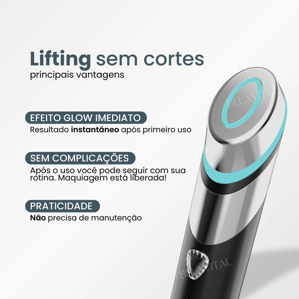 Faça um lifting sem cortes utilizando a super Age R Booster, efeito glow imediato e sem complicações