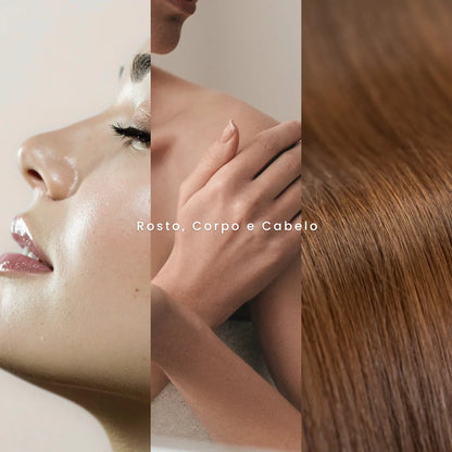 Gel de babosa para rosto, corpo e cabelo