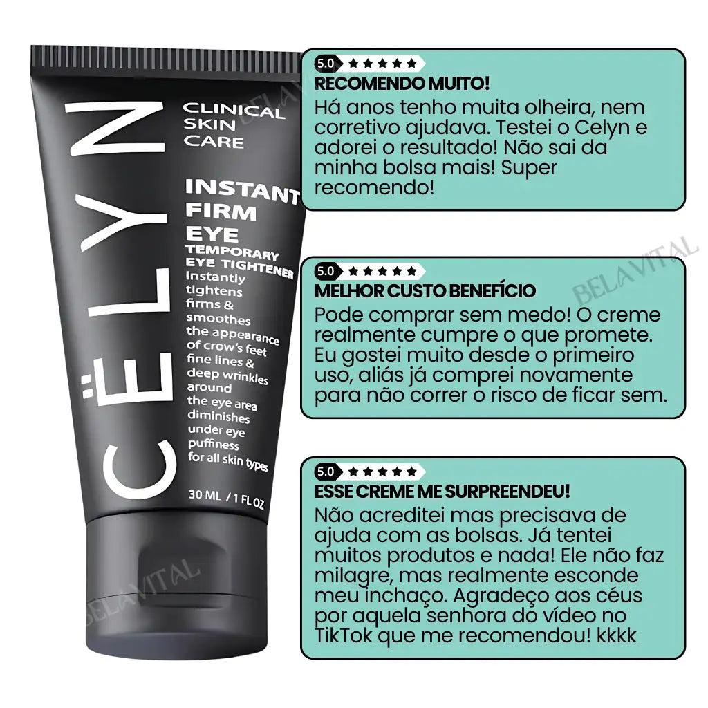 Feedback autêntico de clientes: avaliações positivas sobre os resultados do creme Celyn,