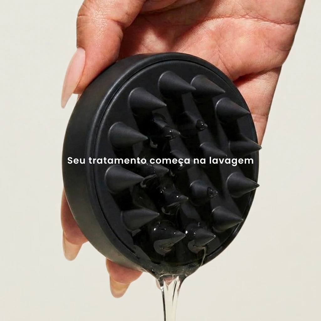 Escova Massageadora Capilar: Conforto e Crescimento