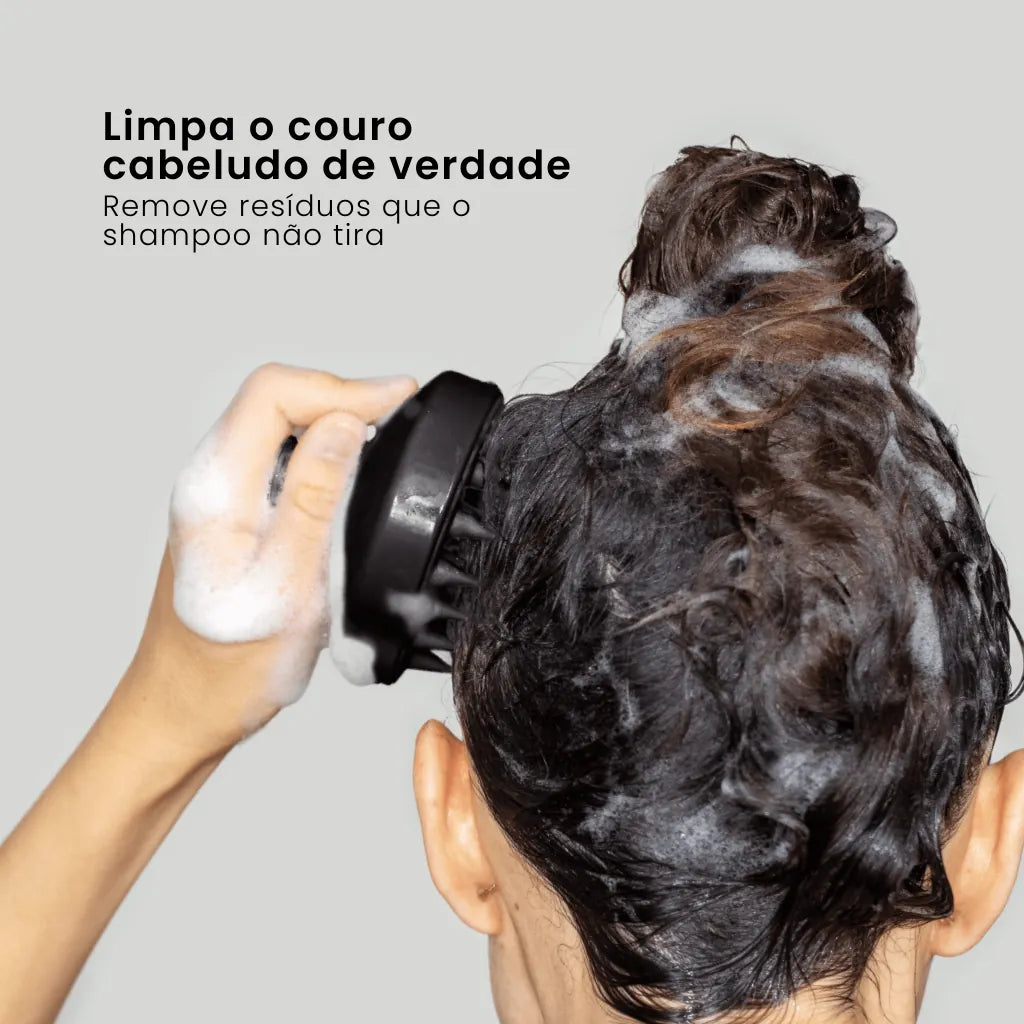 Escova Massageadora Capilar: Conforto e Crescimento