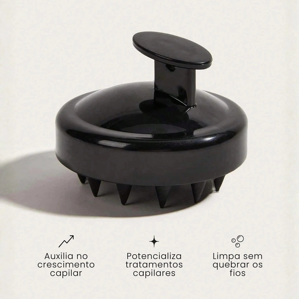 Escova Massageadora Capilar: Conforto e Crescimento