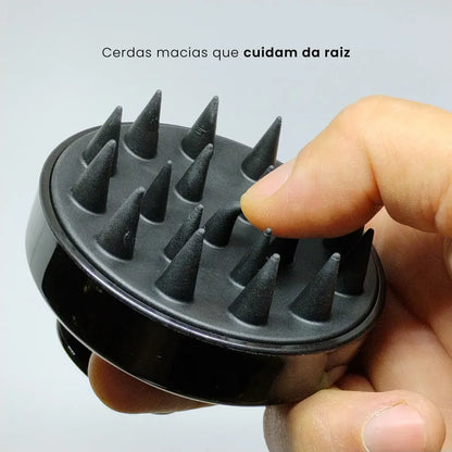 Escova Massageadora Capilar: Conforto e Crescimento