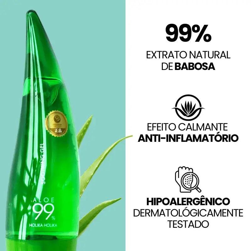 Gel de Babosa Puro: Pele e Cabelo 100% Natural – Bela Vital