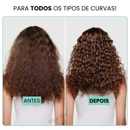 A Máscara Karseell é indicada para todos os tipos de curvas. Seja seu cabelo Ondulado, Crespo, Cacheado ou Liso.