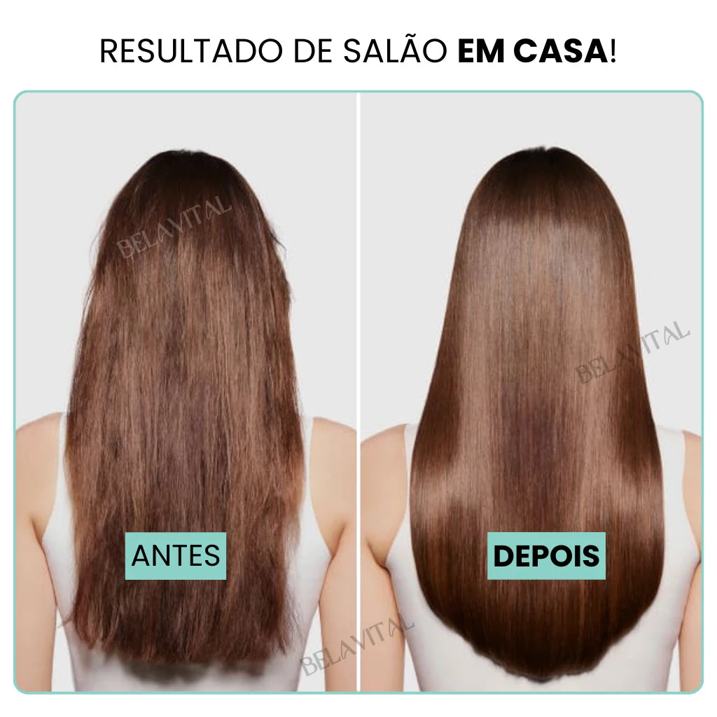 Com Karseell Collagen Hair Mask o resultado de salão em casa é real.