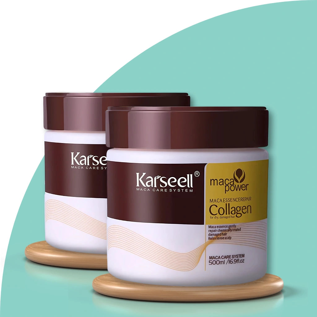 Máscara Karseell Maca Power Collagen 500ml de 2 Unidades da Bela Vital.