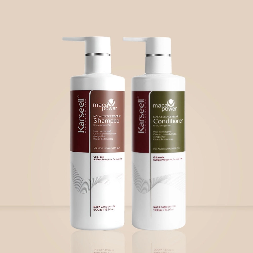 Kit Karseell: Shampoo e Condicionador para cabelos danificados e secos da Bela Vital