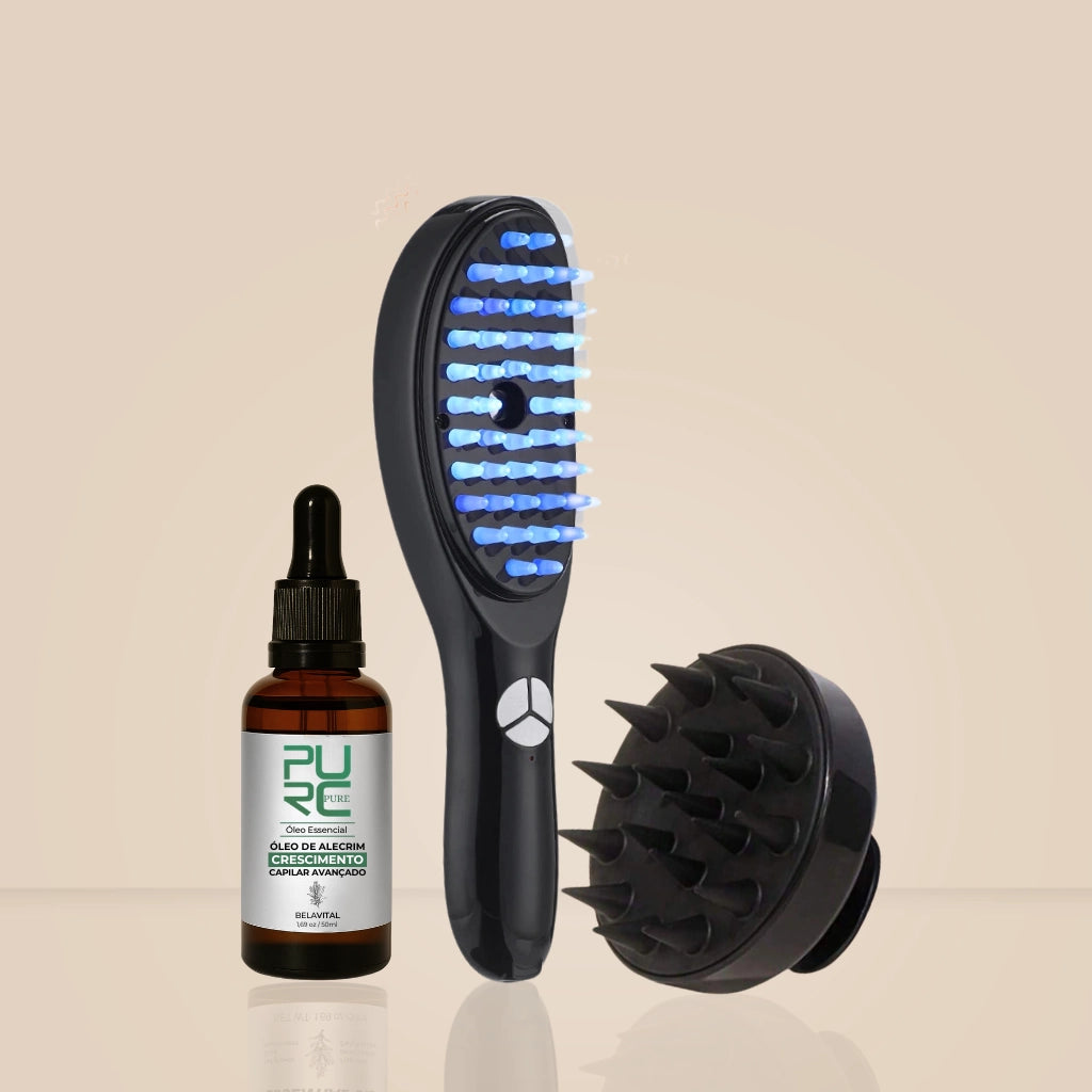 Kit básico para crescimento capilar e fortalecimento