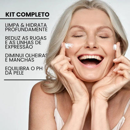 Kit Skincare com Arroz: Hidratação e Revitalização Completa - Bela Vital