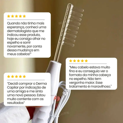 Relato de clientes satisfeitos que utilizaram o Derma Capilar da Loja Bela Vital