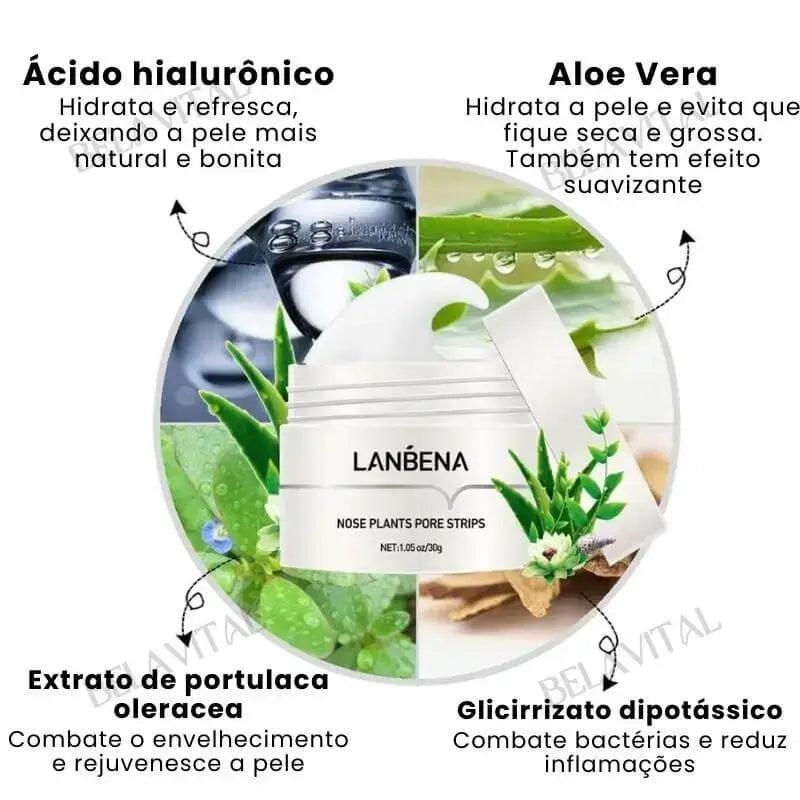 Removedor de Cravos Lanbena: Limpeza de pele Profunda - Bela Vital