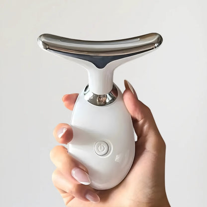 Massageador e Modelador de Rosto LED: Reduz Rugas e Papada