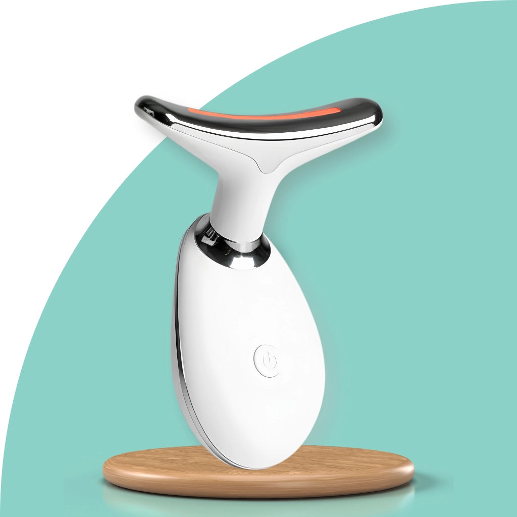 Massageador e Modelador de Rosto LED: Reduz Rugas e Papada