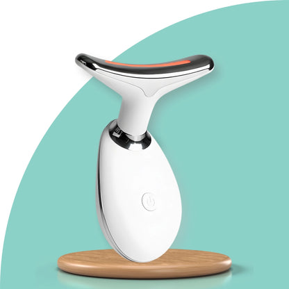Massageador e Modelador de Rosto LED: Reduz Rugas e Papada