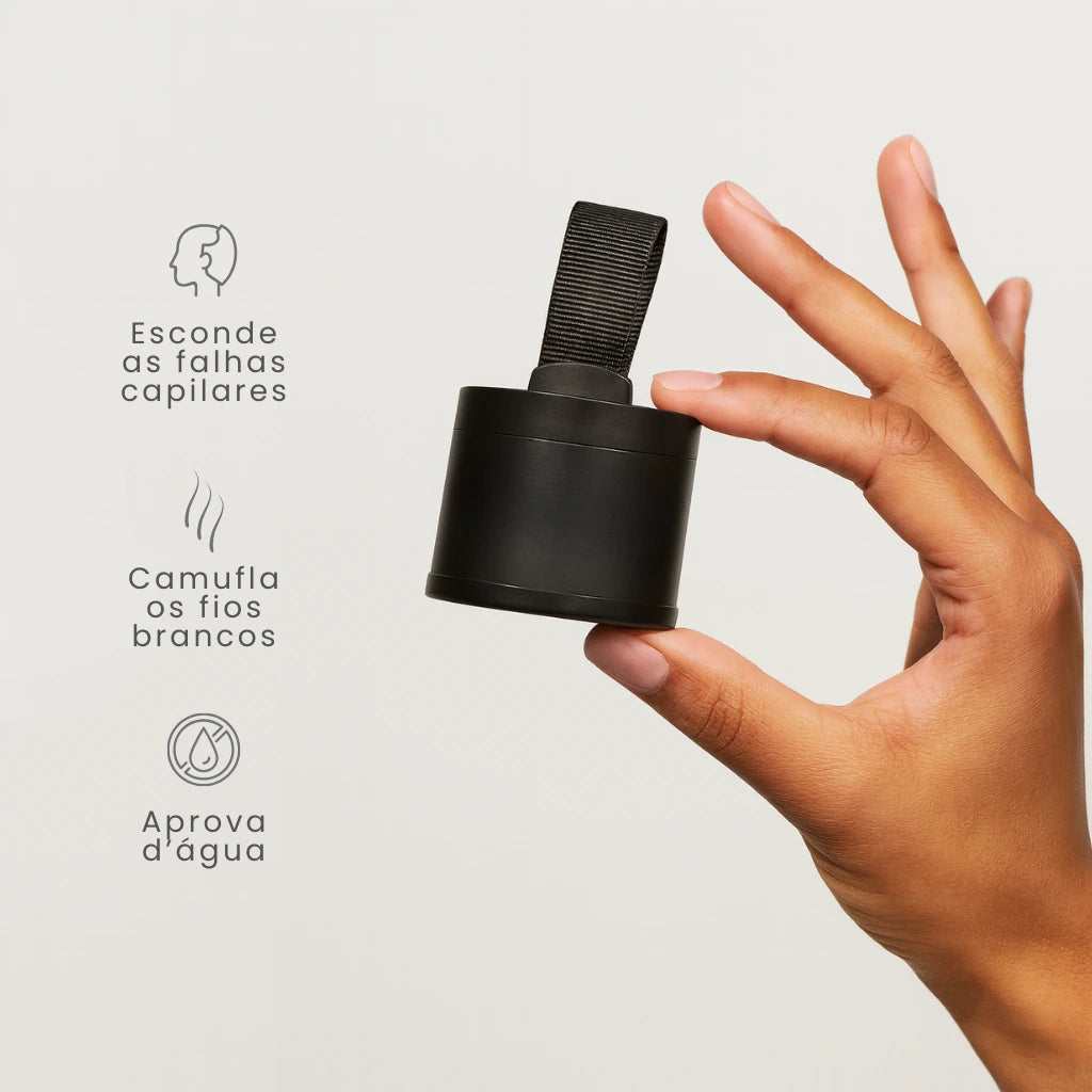 Maquiagem Capilar: Disfarce falhas e fios brancos Instantaneamente
