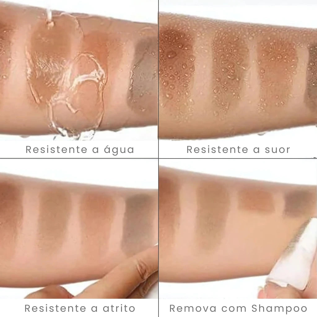 Maquiagem Capilar: Disfarce falhas e fios brancos Instantaneamente