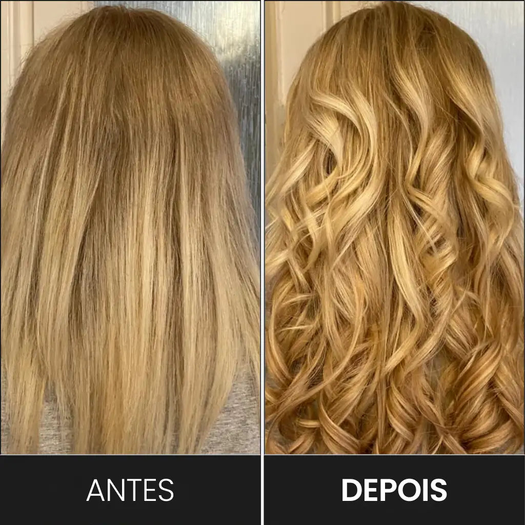 Resultado do uso do Modelador de Cachos da Bela vital