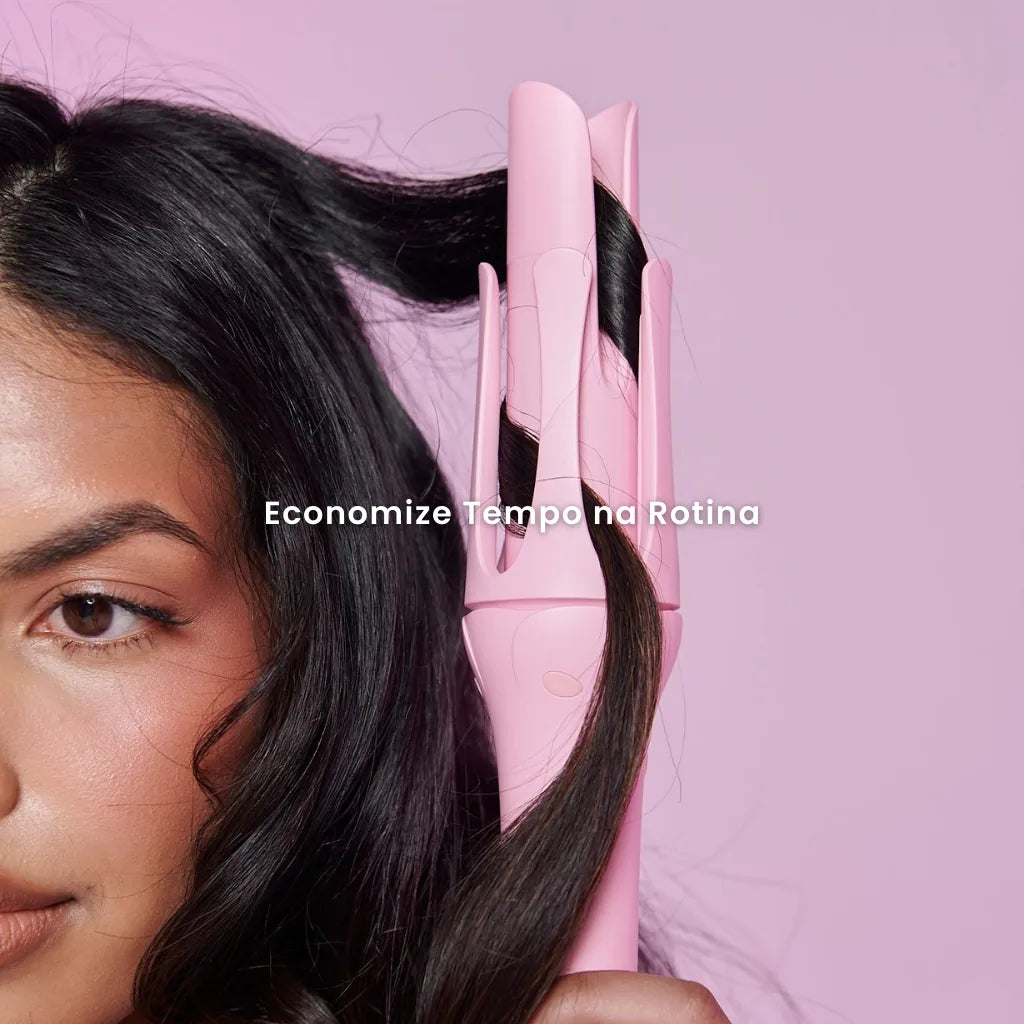 Economize tempo na rotina usando o modelador de cachos automático da bela vital