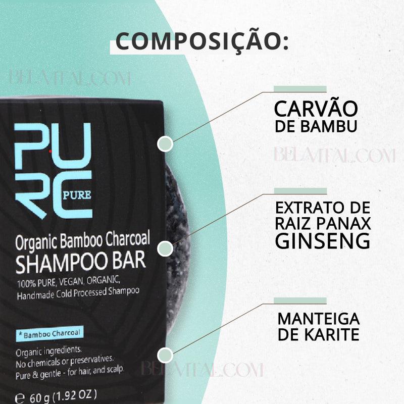 Shampoo Escurecedor de Cabelo e Barba | PurcBlack - Bela Vital