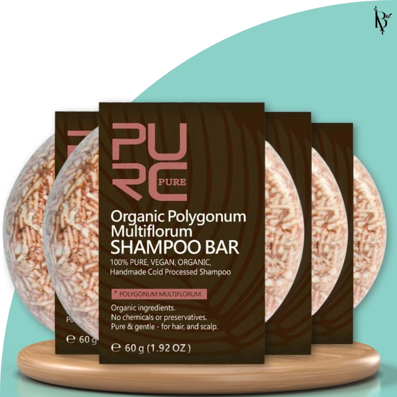Shampoo em Barra Escurecedor PurcPure Hair Cabelo Renovado
