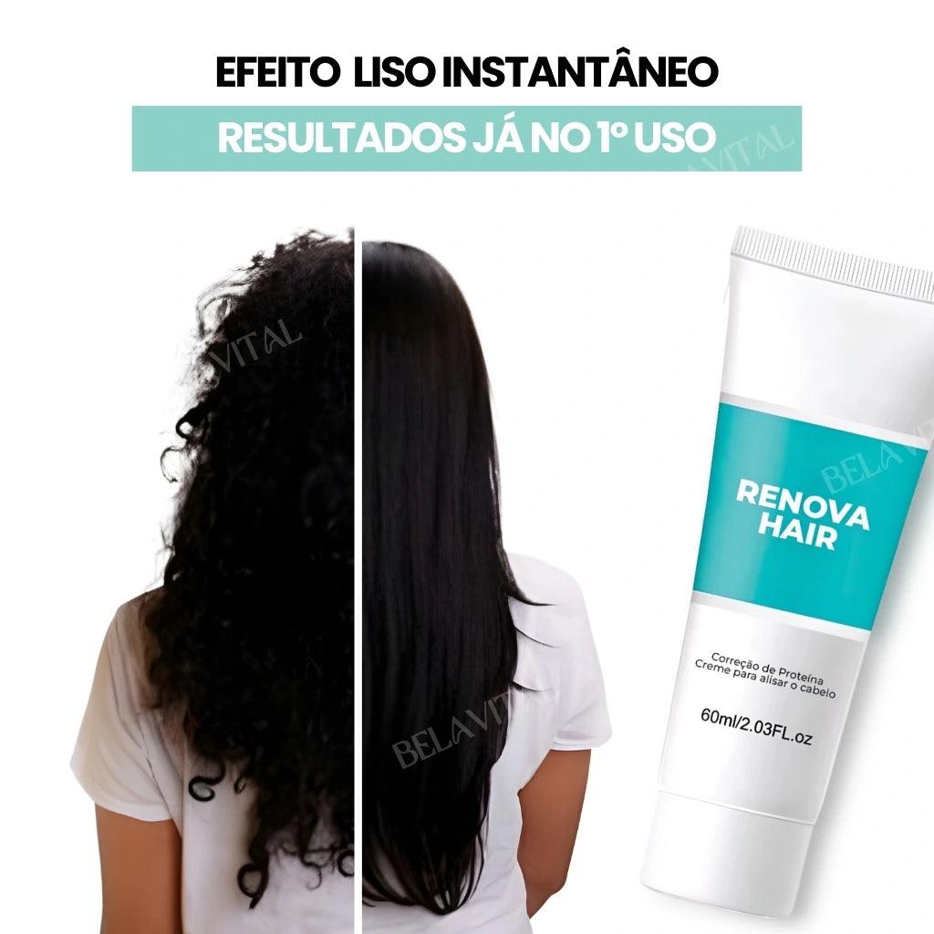 Renova Hair Alisador Instantâneo: A Revolução em Alisamento Capilar - Bela Vital