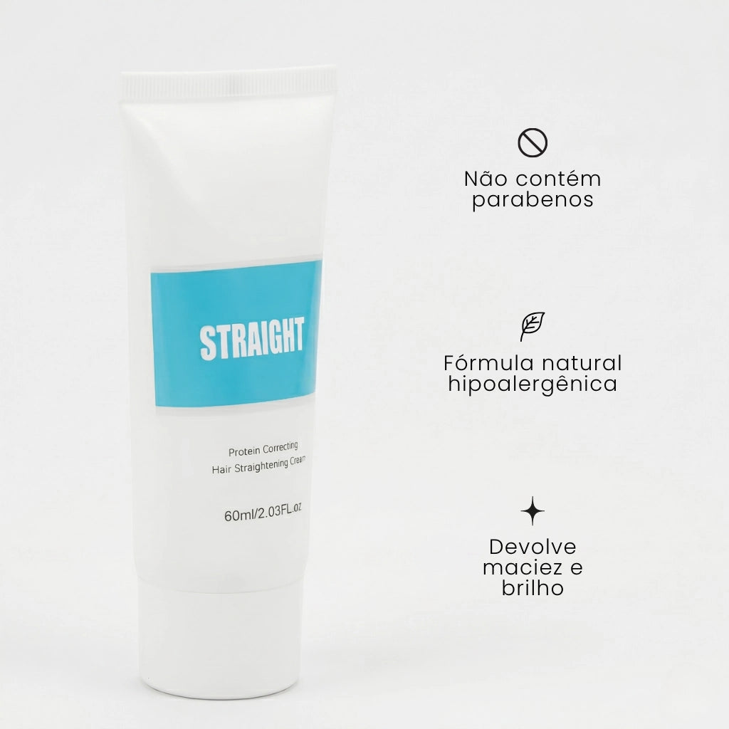 O Renova Hair possui fórmula natural hipoalergênica, sem parabenos, que devolve maciez e brilho para o cabelo