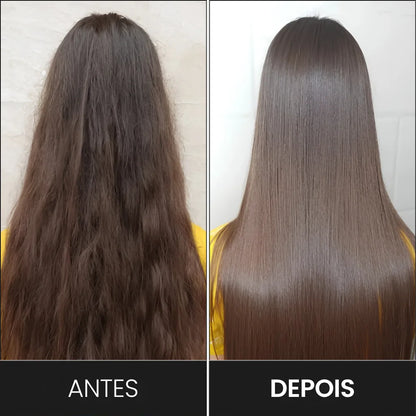 Efeito alisanto de Creme Renova Hair