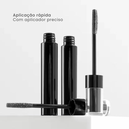 O Rímel para Cabelo Branco tem um aplicador preciso que garante uma aplicação mais rápida