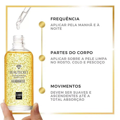 Sérum Rejuvenescedor Ouro 24K Anti-Idade da Bela Vital - Bela Vital