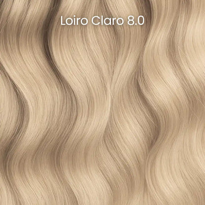 Topo de Cabelo loiro claro ondulado