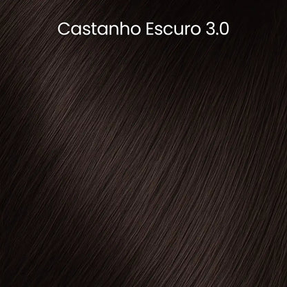 Top Closure - Topo de Cabelo Natural com Franja 45cm | Para Alopecia e Falhas