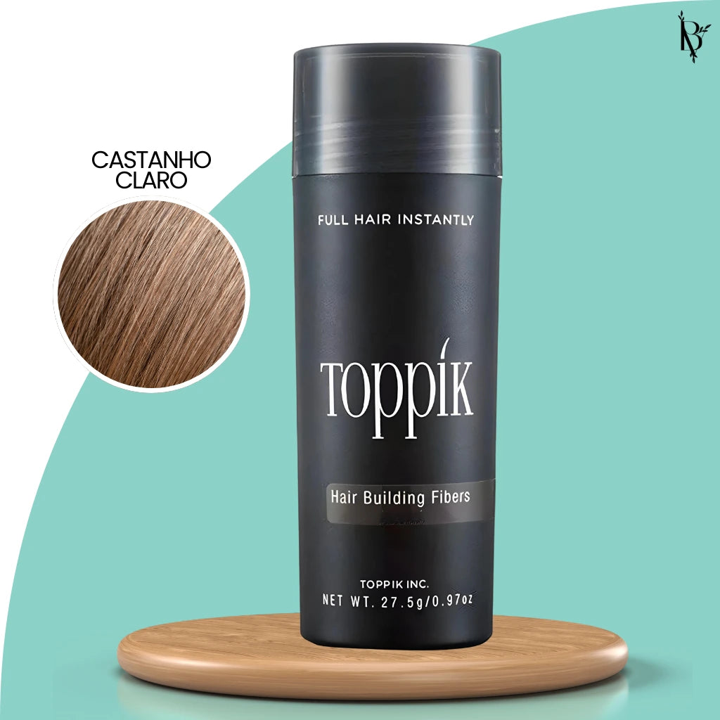 Toppik Hair: Fibra Capilar para Cobertura Instantânea