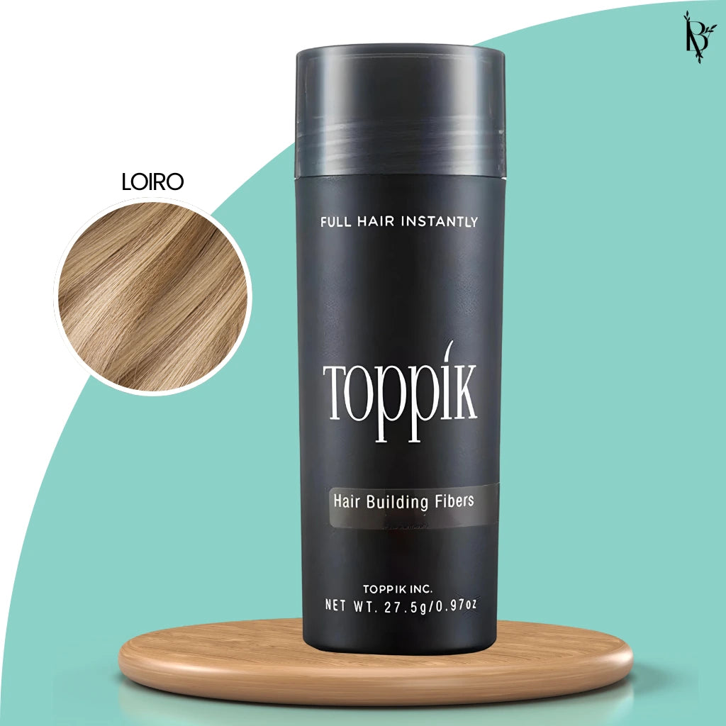 Toppik Hair: Fibra Capilar para Cobertura Instantânea