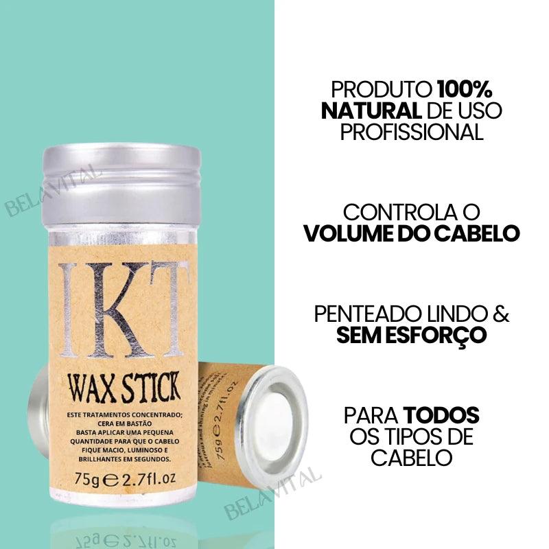 Cera em Bastão Wax Stick: Cabelo Penteado e Livre de Fizz - Bela Vital