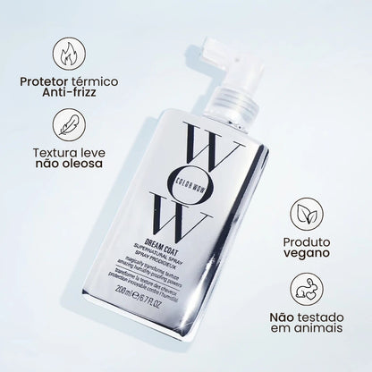 Protetor térmico Wow é anti-frizz, vegano e não testado em animais