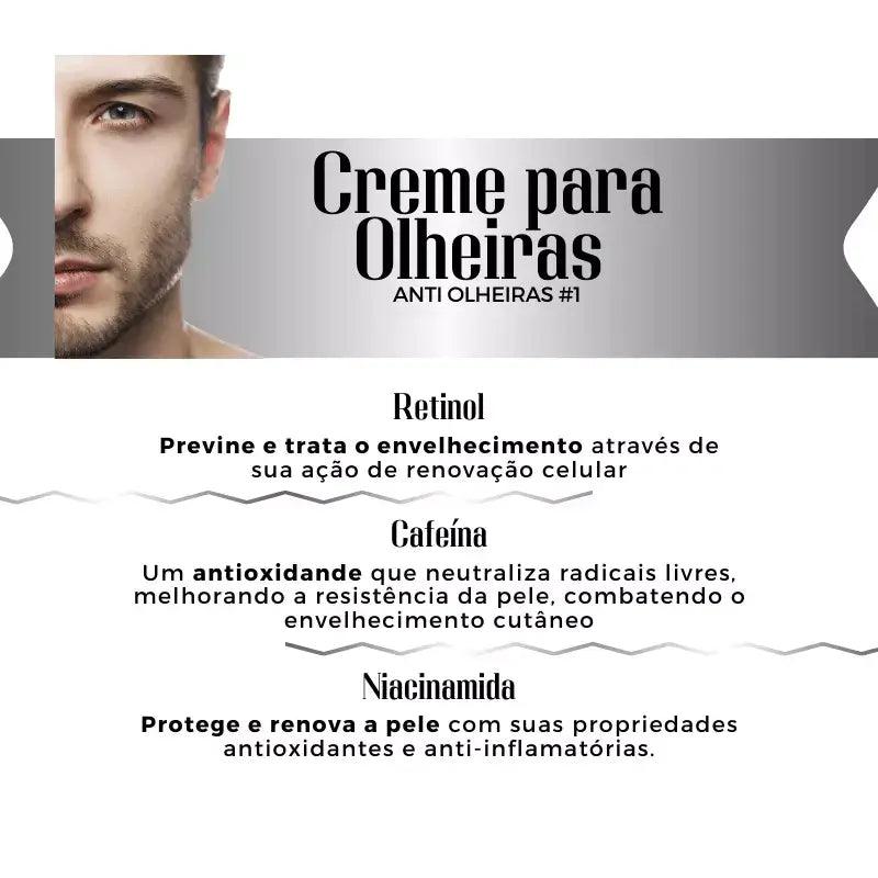 Creme para Olheiras Profundas e Escuras - Bela Vital