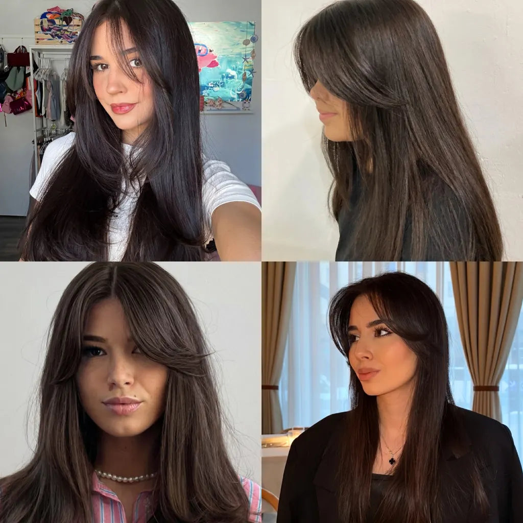 Top Closure - Topo de Cabelo Natural com Franja 45cm | Para Alopecia e Falhas