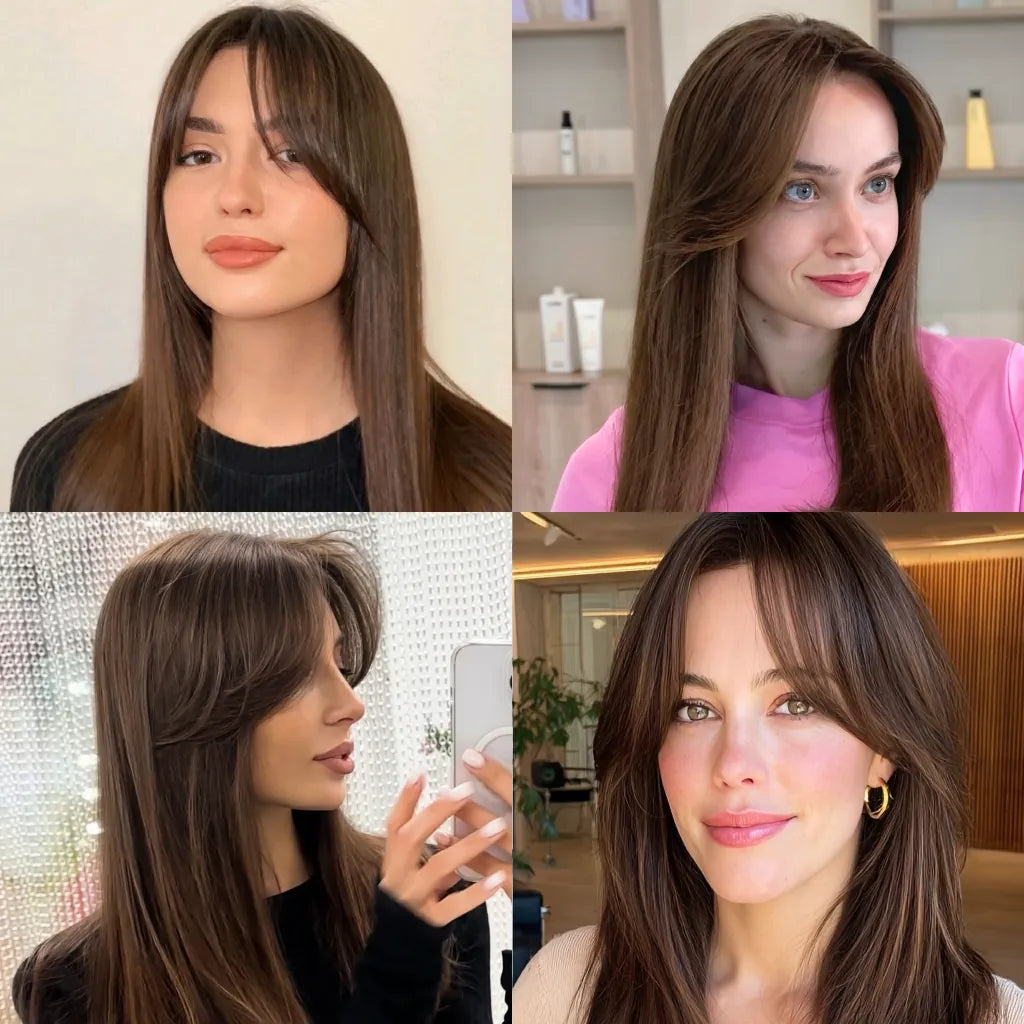 Top Closure - Topo de Cabelo Natural com Franja 45cm | Para Alopecia e Falhas