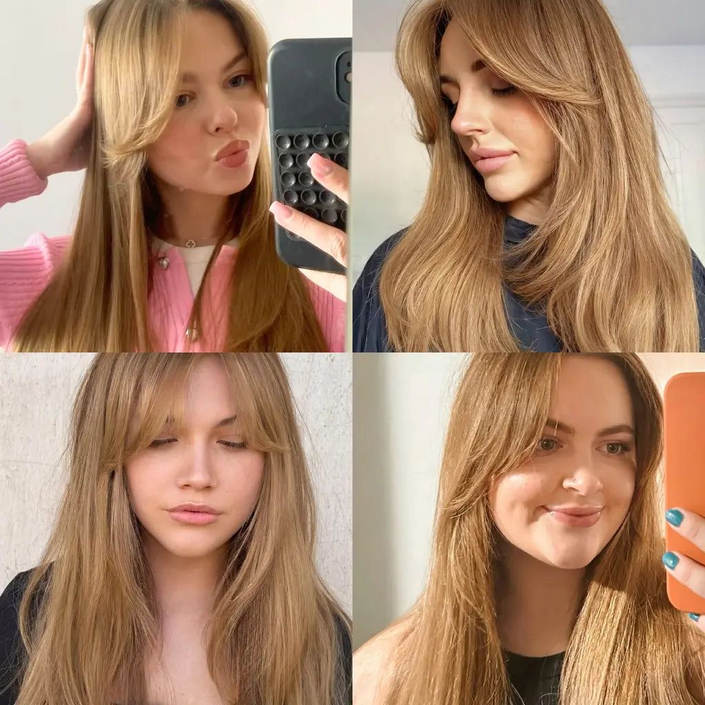 Top Closure - Topo de Cabelo Natural com Franja 45cm | Para Alopecia e Falhas