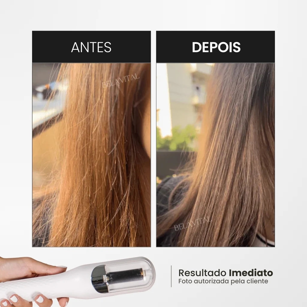 A TrimLux Hair elimina as pontas danificadas e revitaliza a aparencia dos fios